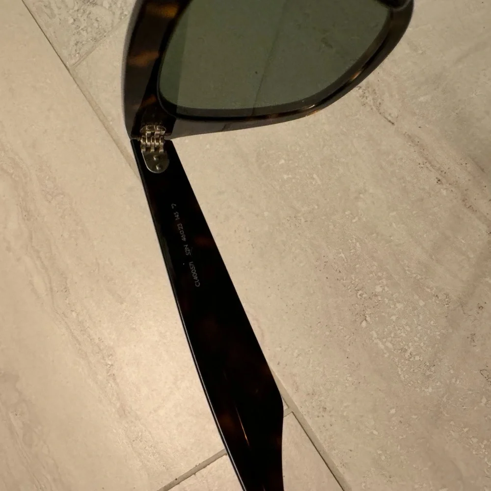 Celine Black/Tortoiseshell Square Sunglasses - Picture 5 of 6